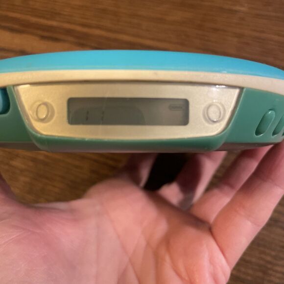 Sony CD Walkman D-EJ001 Portable CD Player Aqua Blue And White, Tested, USED - Picture 6 of 7